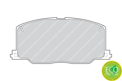 SET PLACUTE FRANA FRANA DISC FERODO FDB602 1