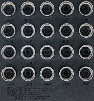 LöSEWERKZEUGSATZ FELGENSCHLOSS