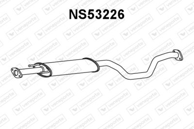 Предглушитель выхлопных газов VENEPORTE NS53226 для NISSAN JUKE