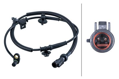 Czujnik, prędkość obrotowa koła HELLA 6PU358251-381