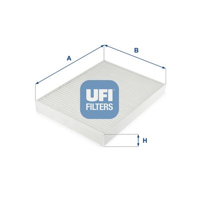 Фильтр, воздух во внутренном пространстве UFI 53.312.00 для DODGE CHALLENGER