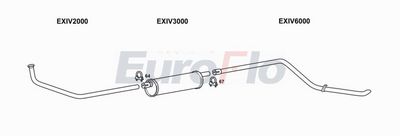 Układ wydechowy EUROFLO IVDAI25D7018B