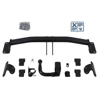 Zestaw zaczepu przyczepy RAMEDER 168735