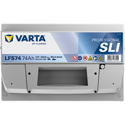 Varta 930074068K312 Professional SLI 12V 74Ah 680A