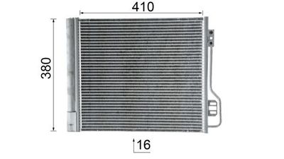 CONDENSATOR CLIMATIZARE MAHLE AC488000P 10