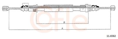 CABLU FRANA DE PARCARE