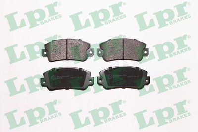 LPR 05P006 Тормозные колодки и сигнализаторы  для SEAT PANDA (Сеат Панда)