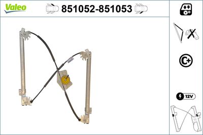 MECANISM ACTIONARE GEAM VALEO 851052