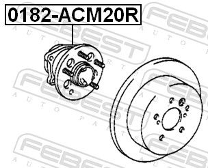 Wheel Hub 0182-ACM20R