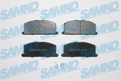 Комплект тормозных колодок, дисковый тормоз SAMKO 5SP268 для TOYOTA SPRINTER
