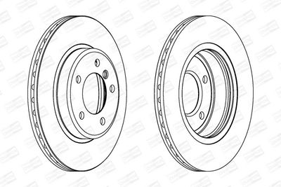 BREMSSCHEIBE CHAMPION 562090CH 1