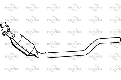 Катализатор FENNO P309CAT для JAGUAR S-TYPE