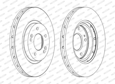 DISC FRANA FERODO DDF1292C 1