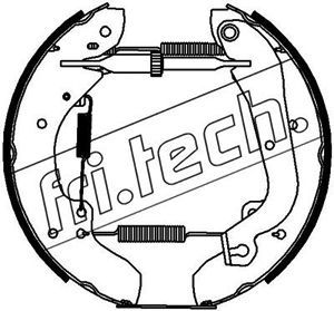 Комплект тормозных колодок fri.tech. 16199 для FIAT TALENTO