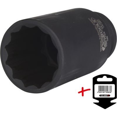Ks Tools - rázový nadstavec 12-hranný, 1/2", 34mm