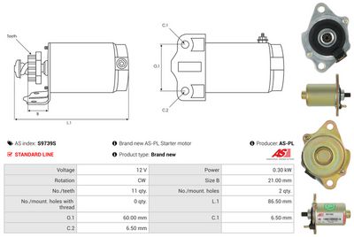 STARTER AS-PL S9739S 4