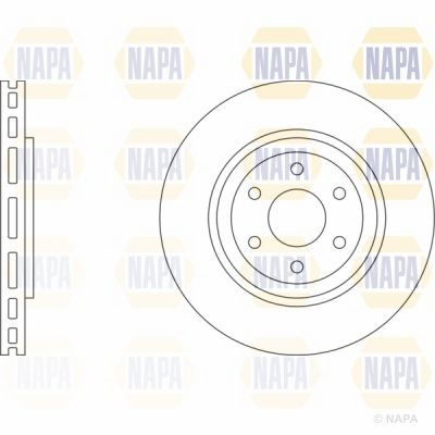 Brake Disc NAPA PBD8432