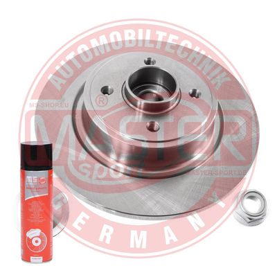Tarcza hamulcowa MASTER-SPORT GERMANY 2401110166B-PCS-MSP