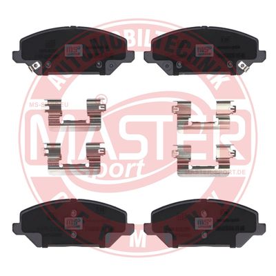 Sada brzdových platničiek kotúčovej brzdy MASTER-SPORT GERMANY Premium 13046055102N-SET-MS