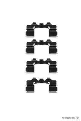 Комплектующие, колодки дискового тормоза HERTH+BUSS JAKOPARTS J3661003 для NISSAN PICK