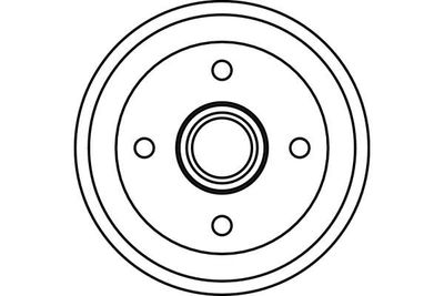 BREMSTROMMEL TRW DB4327 1