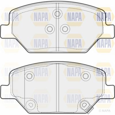 Brake Pad Set NAPA NBP1795