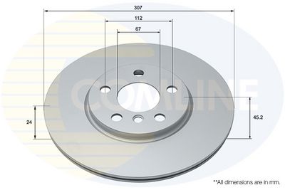 DISC FRANA COMLINE ADC2802V