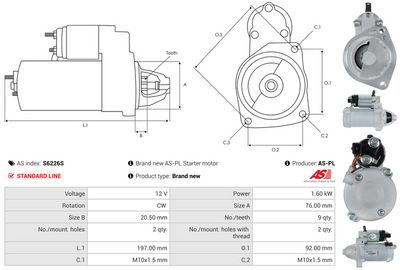 STARTER AS-PL S6226S 4