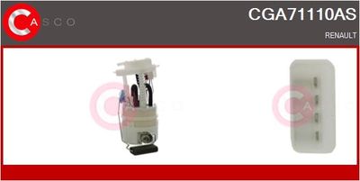 CASCO CGA71110AS Топливный насос  для RENAULT TWINGO I (C06_) 1.2 16V (C06C, C06D, C06K)