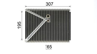 EVAPORATOR AER CONDITIONAT MAHLE AE87000P 11