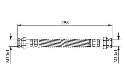 BOSCH Bremsschlauch