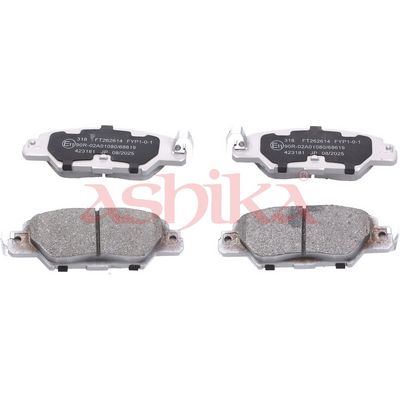 Bremsbelagsatz, Scheibenbremse