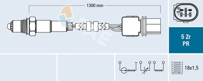 Lambda sonda FAE 75124