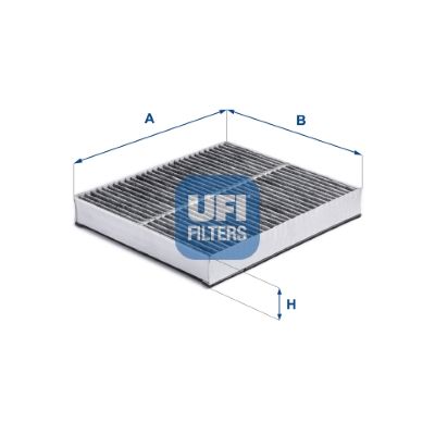 Фильтр, воздух во внутренном пространстве UFI 54.320.00 для INFINITI Q50