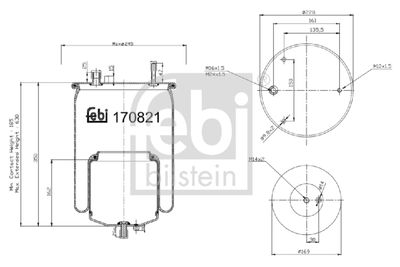 FEBI BILSTEIN Federbalg, Luftfederung