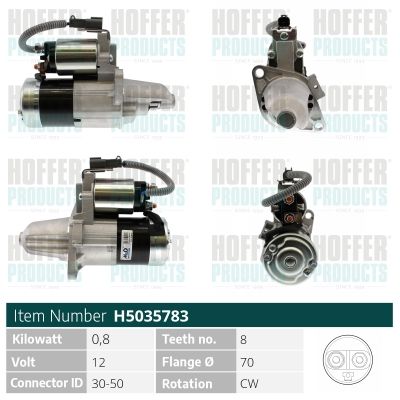 STARTER HOFFER H5035783