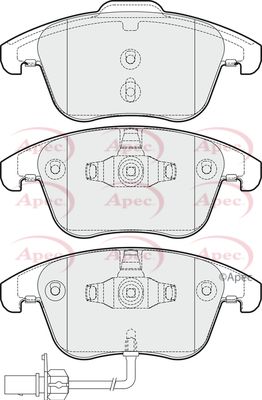 Brake Pad Set APEC PAD1651