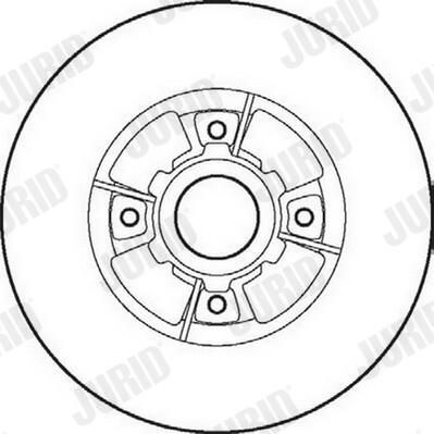 BREMSSCHEIBE JURID 561968JC 1