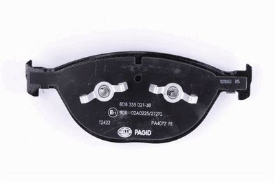 Brake Pad Set, disc brake 8DB 355 021-381