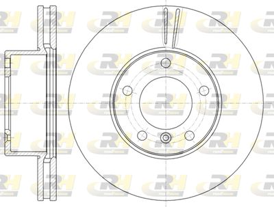 Тормозной диск ROADHOUSE 61161.10 для PUCH G-MODELL