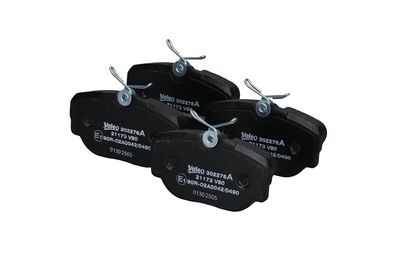 BREMSBELAGSATZ SCHEIBENBREMSE VALEO 302276A 2