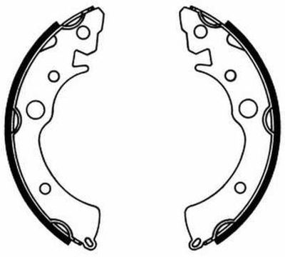 Brake Shoe Set C04003ABE