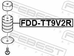 TAMPON ARC FOI ARC SUPLIMENTAR FEBEST FDDTT9V2R 1
