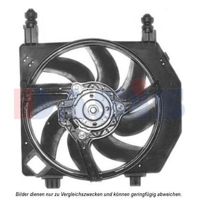 Вентилятор, охлаждение двигателя AKS DASIS 098118N для FORD PUMA