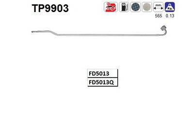 CONDUCTA DE PRESIUNE SENZOR DE PRESIUNE (FILTRU PARTICULE)