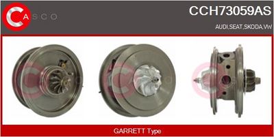 Skupina trupu, turbodmychadlo CASCO CCH73059AS