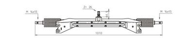 Рулевой механизм GENERAL RICAMBI CI4045 для CITROËN AXEL