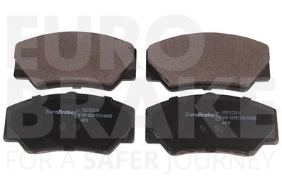 Комплект тормозных колодок, дисковый тормоз EUROBRAKE 5502222514 для FORD P100