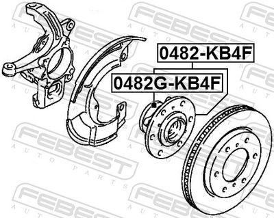 Wheel Hub 0482G-KB4F