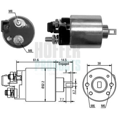 SOLENOID ELECTROMOTOR